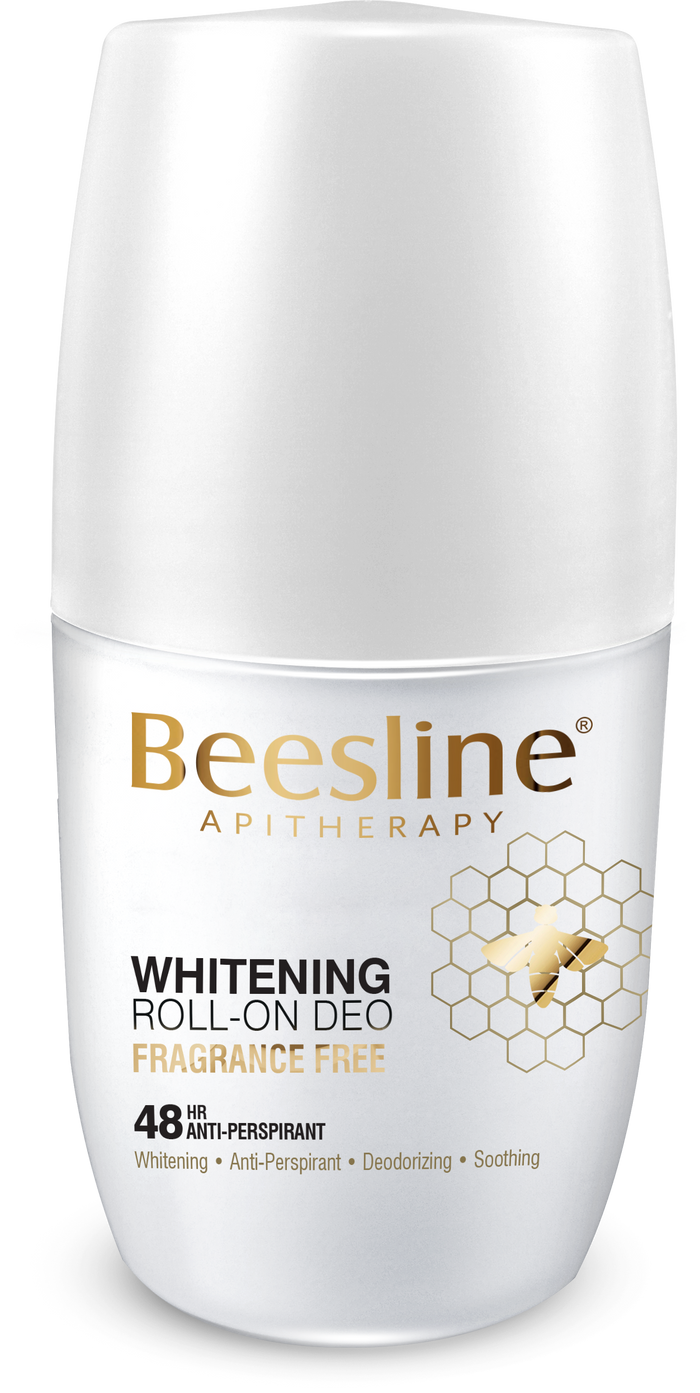 Beesline Whitening Roll On Deodorant - Fragrance Free 50ML