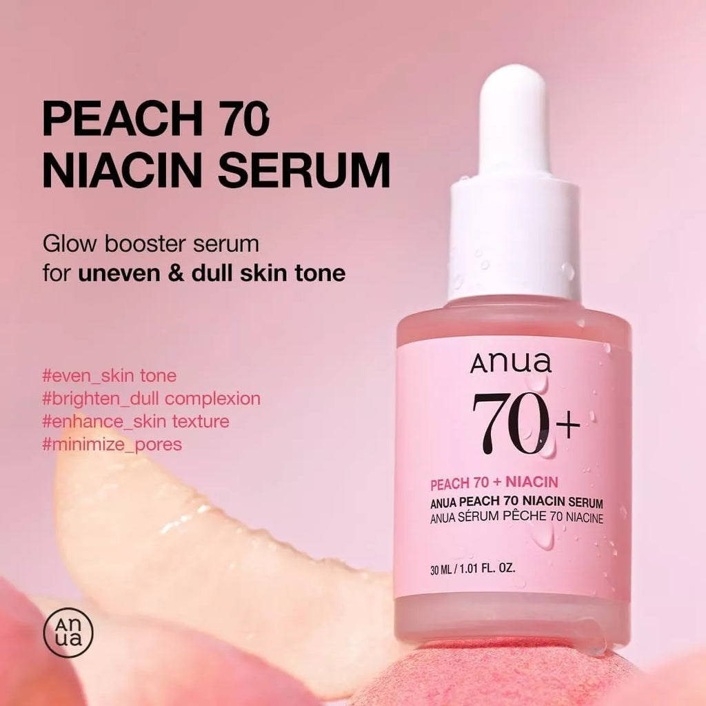 Anua peach 70 + niacin serum