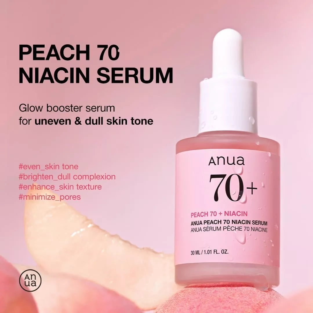 Anua peach 70 + niacin serum