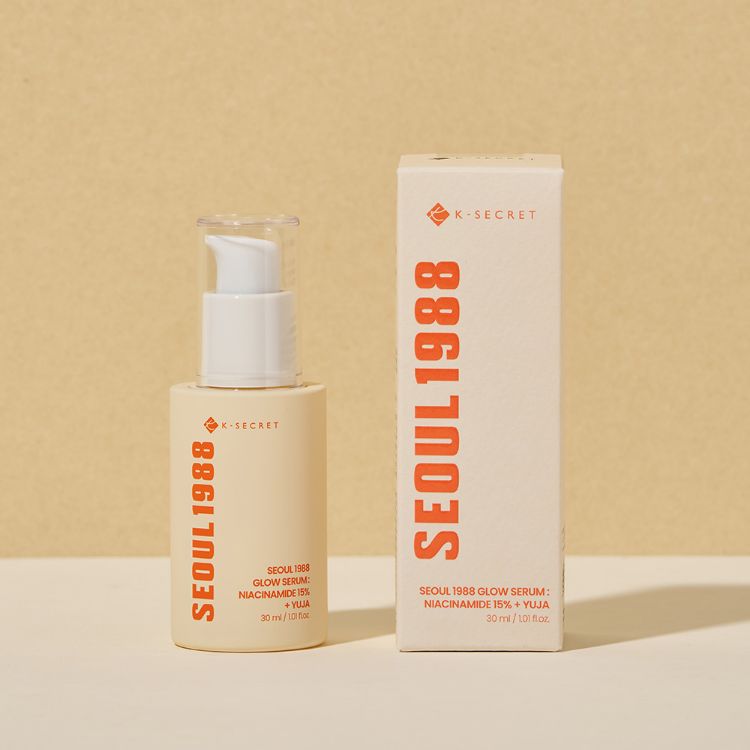 K-Secret Seoul 1988 Niacinamide Glow Serum – Formulated With 15% Niacinamide And Yuja | Hydrating Facial Serum For Dark Spots, Uneven Skin Tone | Korean Skincare, 30Ml / 1.01 Fl Oz