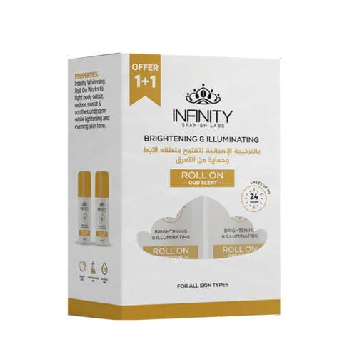 Infinity Roll-On for Lightening and Radiance - Oud Scent (1+1) offer