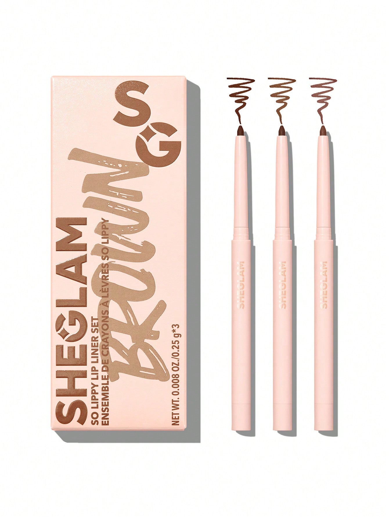 Sheglam, So Lippy Lip Liner Set Espresso Kisses