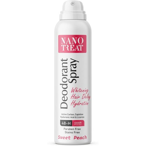 Nano Treat Deodorant Spray Sweet Peach