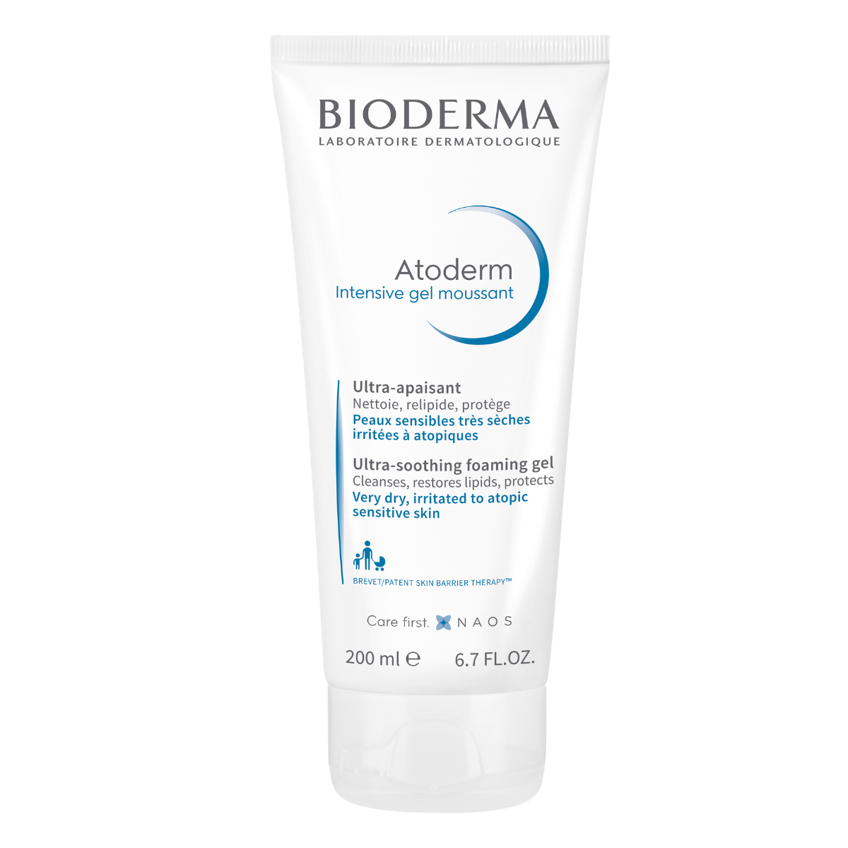 غسول بيوديرما | Bioderma Atoderm Intensive Gel Moussant - Tube- 200ml