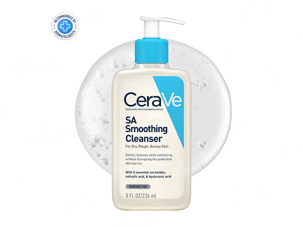 CeraVe SA Smoothing Cleanser Bumpy Skin