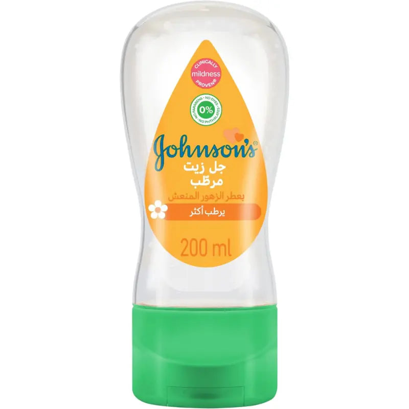 Johnson & Johnson Baby Oil Gel 200ml Fresh Blossom