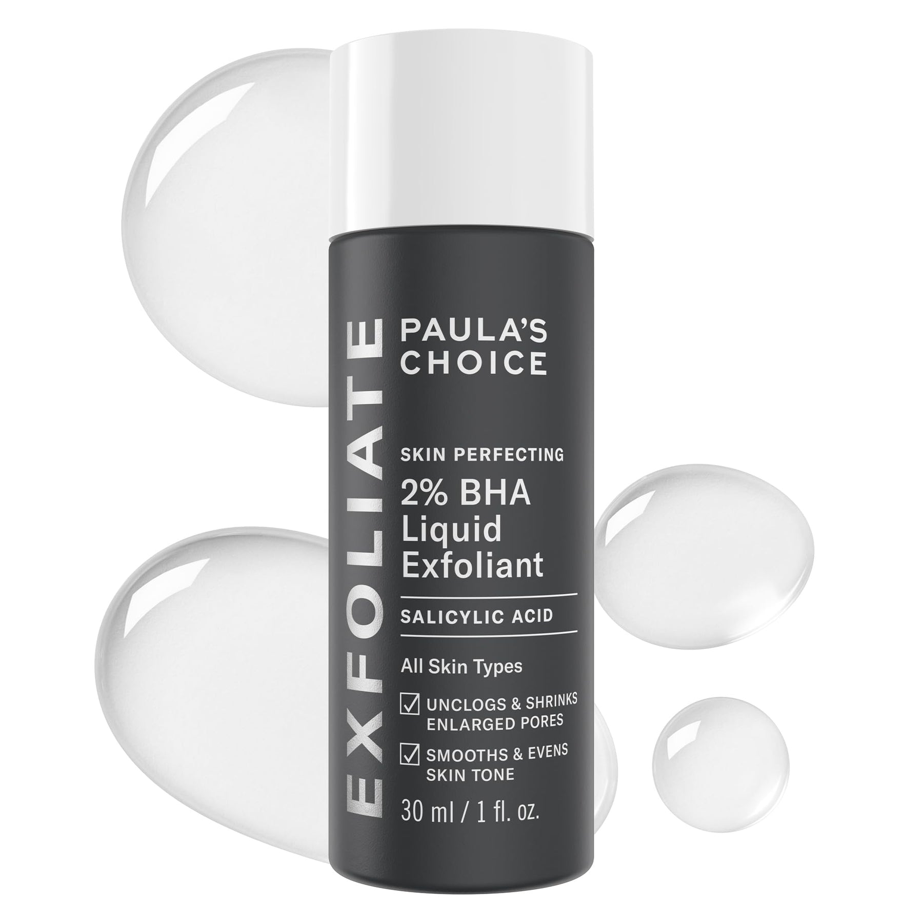 Paula's choice skin perfecting 2% bha liquid exfoliant, salicylic acid peel