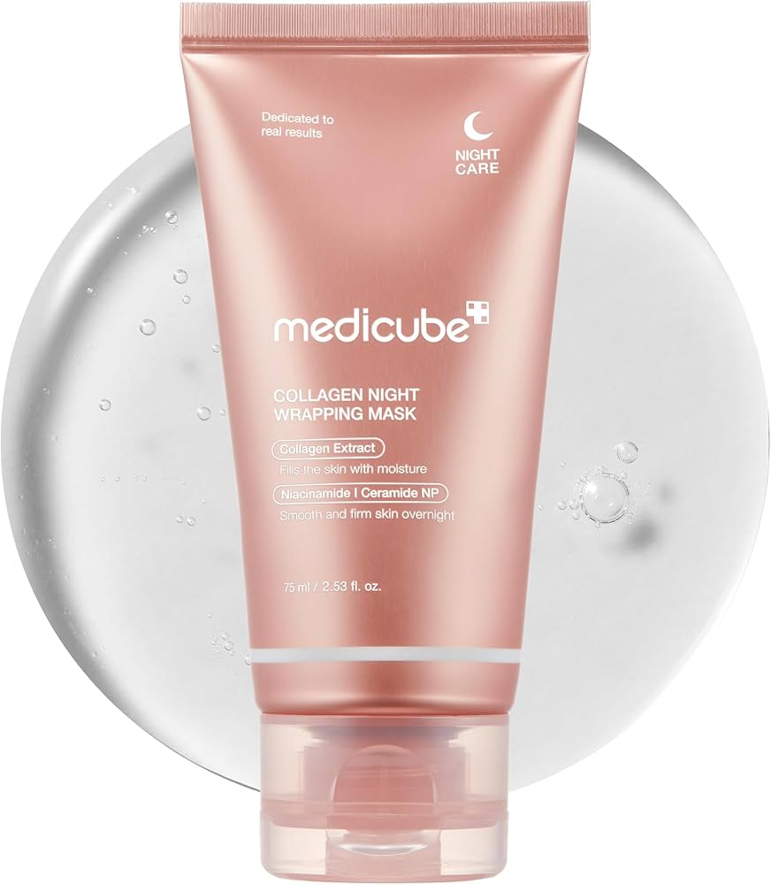 MEDICUBE COLLAGEN MILK toning wrapping mask