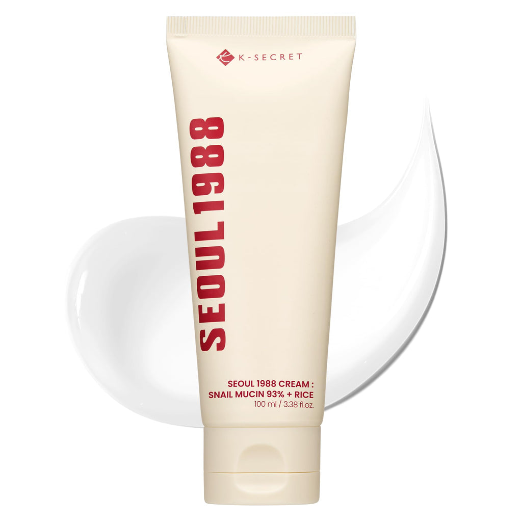 Seoul 1988 cream snail mucin 93 + rice