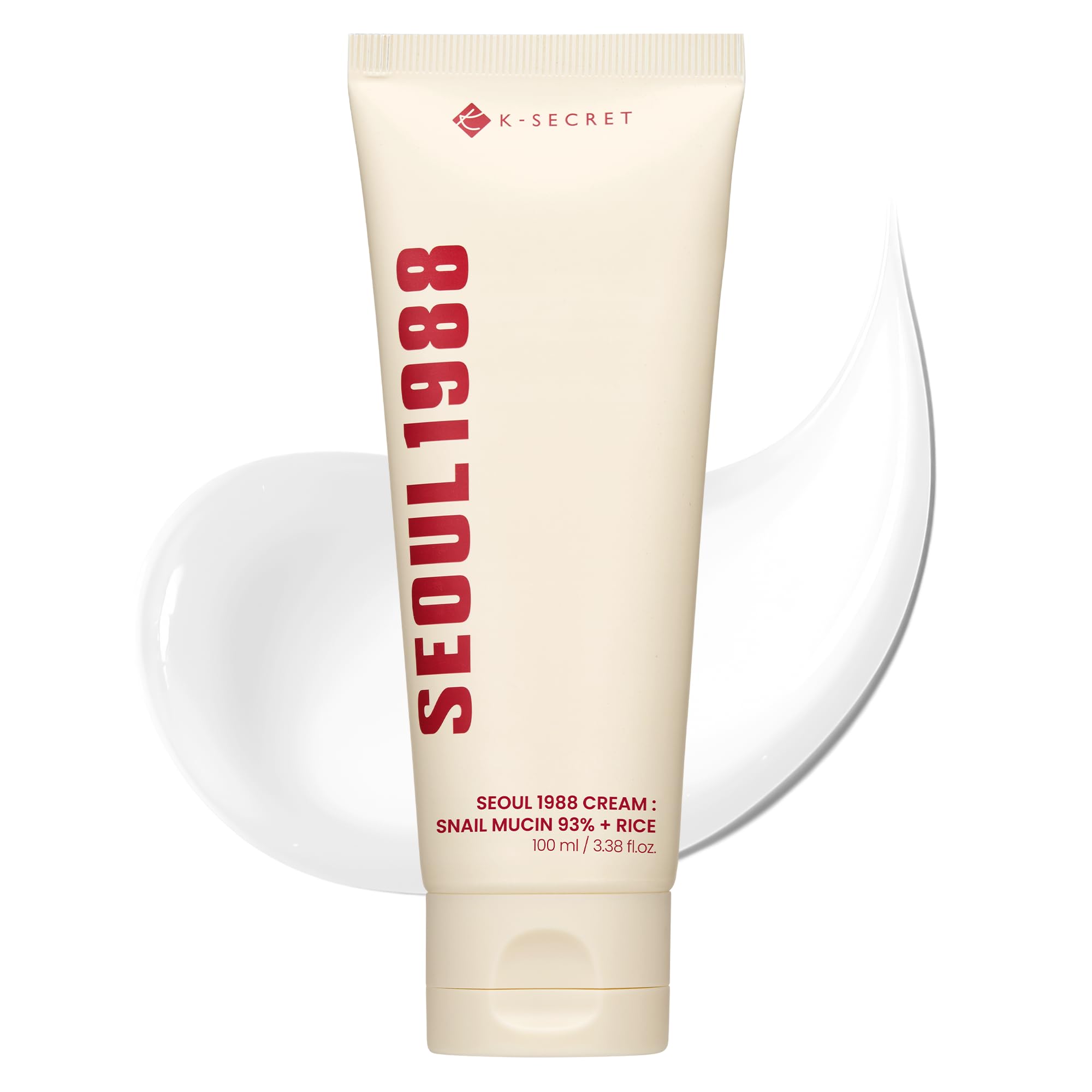 Seoul 1988 cream snail mucin 93 + rice