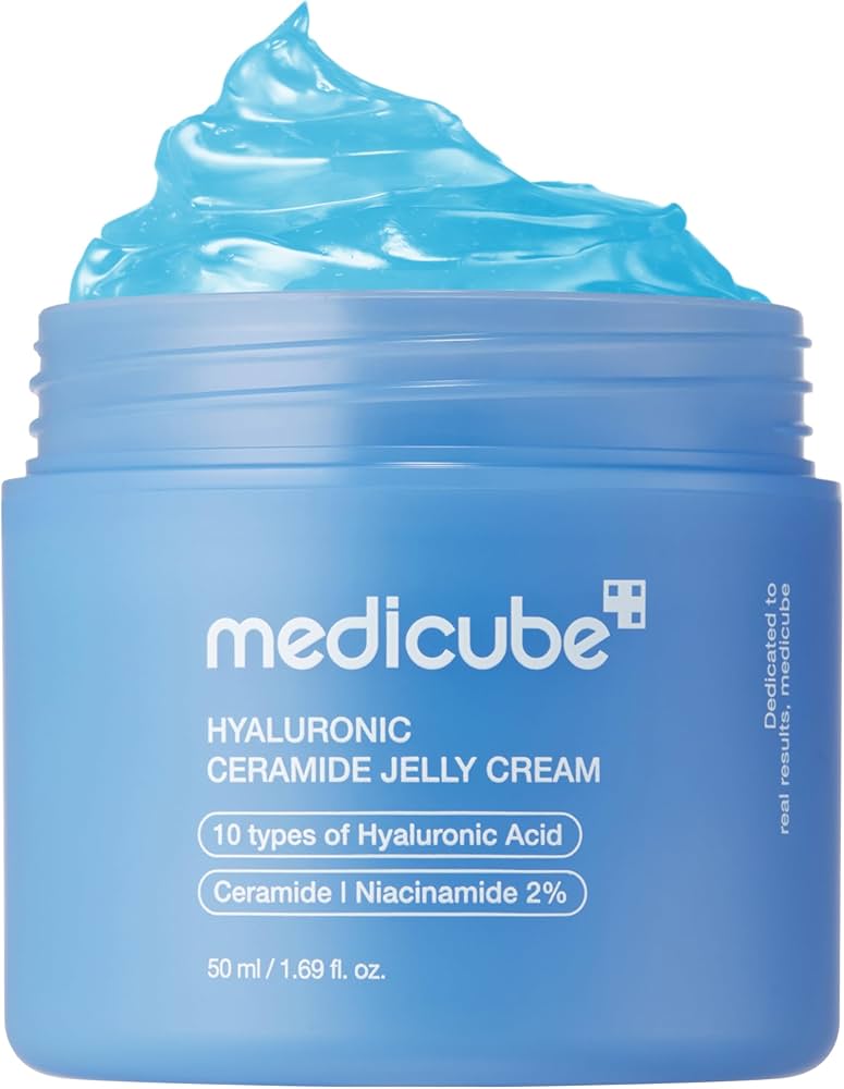 Medicube Jelly Cream with Hyaluronic Acid | Daily Moisturizer for All Skin Types