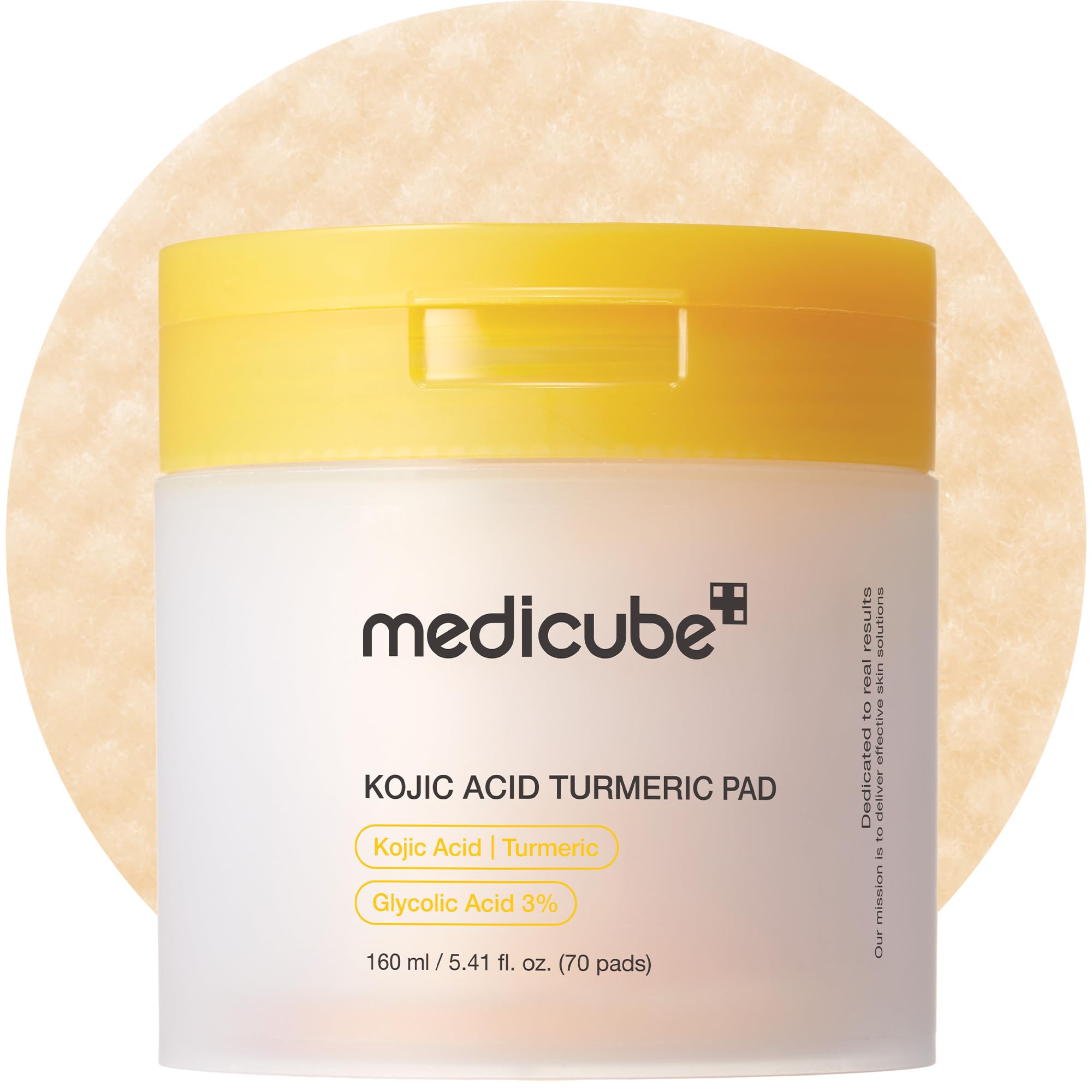medicube Toner Pads Kojic Acid Turmeric Clarifying Toner Pad