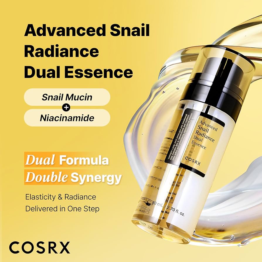 Cosrx advanced snail radiance dual essence 80ml
