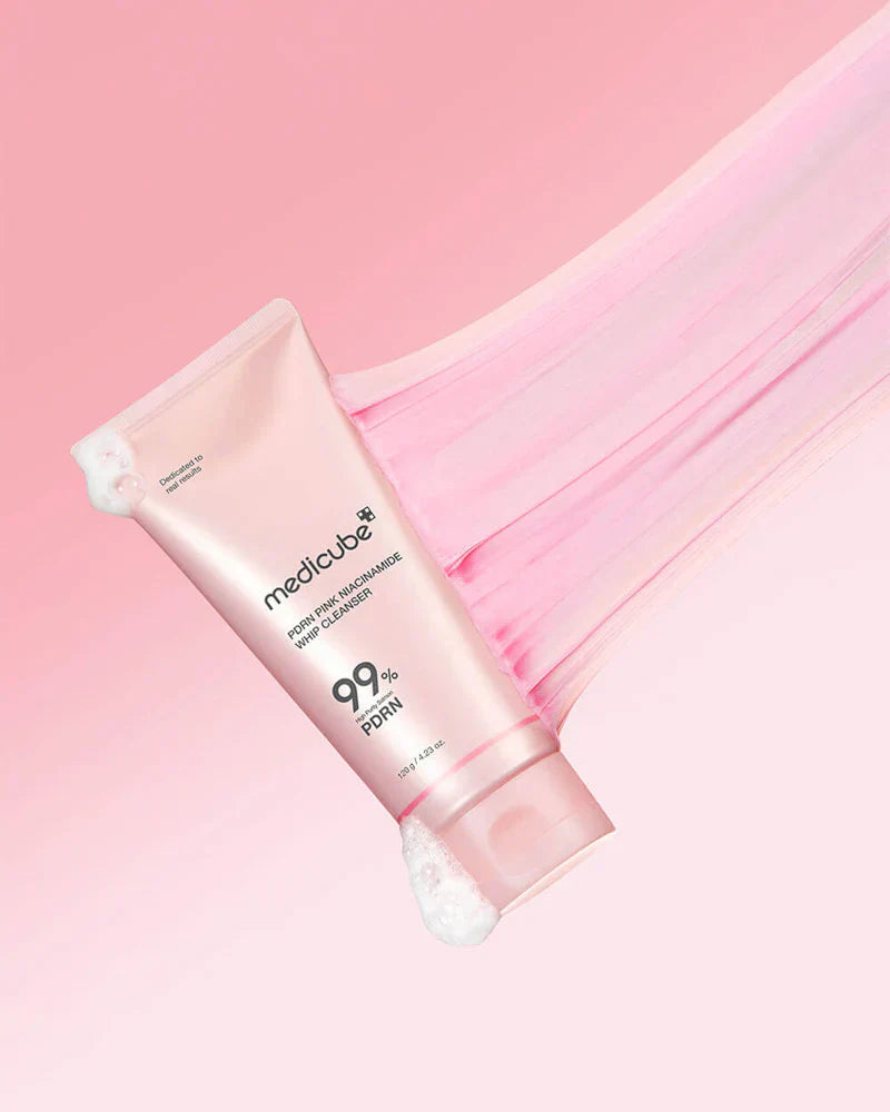 Medicube PDRN Pink Niacinamide Whip Cleanser