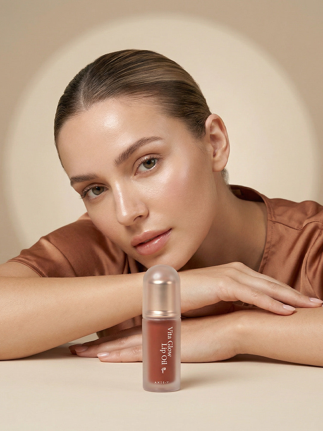 AXIS-Y Vita Glow Lip Oil (Cozy Fig) 4