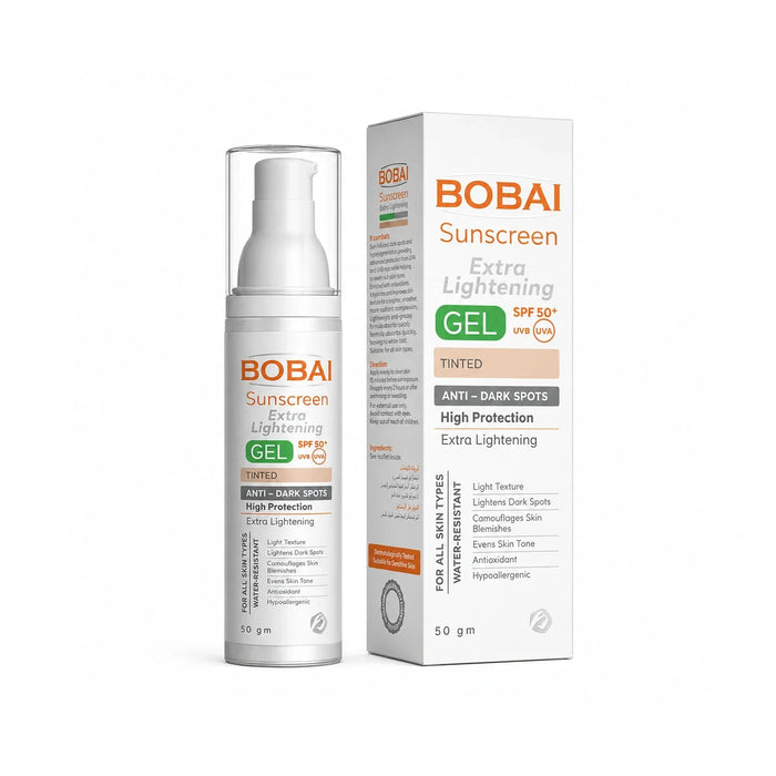 Bobai Sunscreen Tinted Extra Lightening gel spf 50