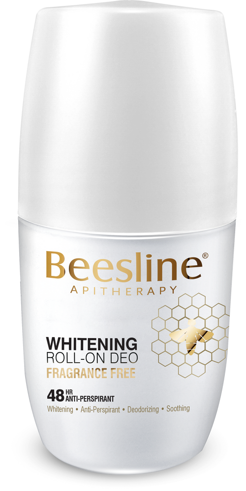 Beesline Whitening Roll On Deodorant - Fragrance Free 50ML