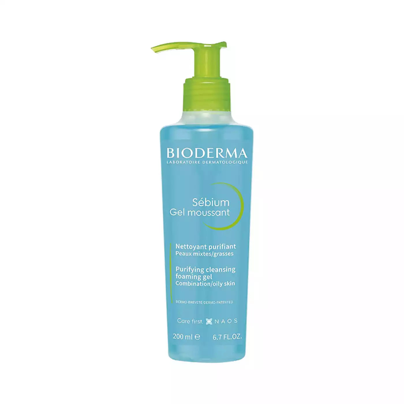غسول بيوديرما | Bioderma Sebium Gel Moussant - Pump - 200 ml