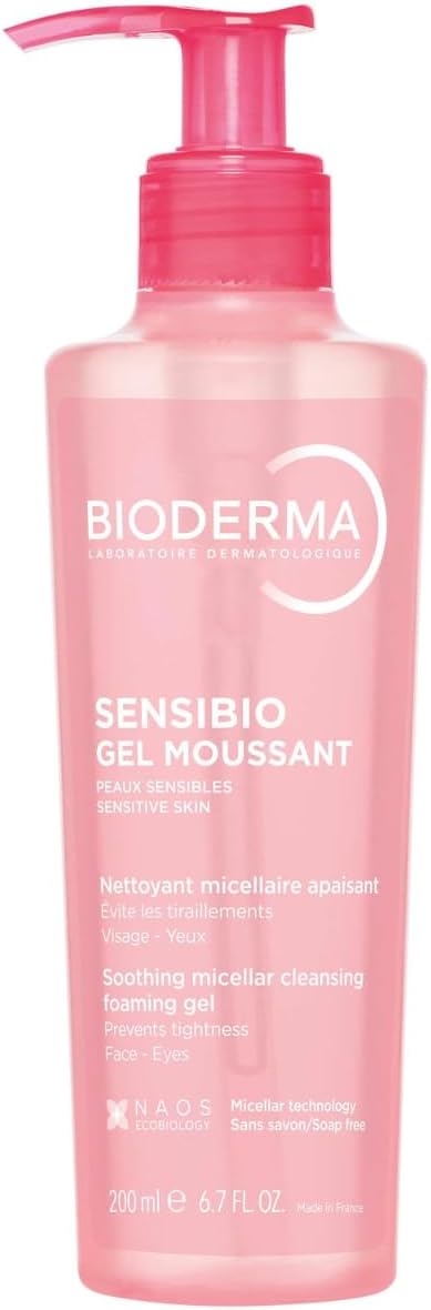 غسول بيوديرما | Bioderma Sensibio Gel Moussant - Pump - 200 ml