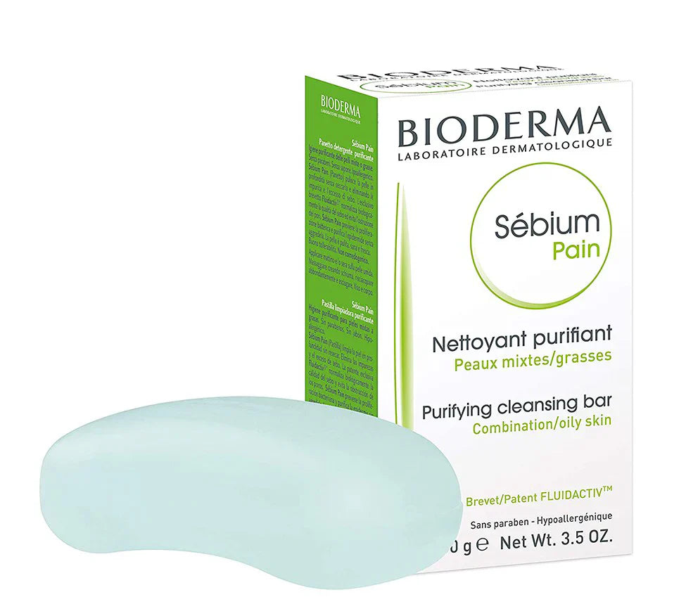 غسول بيوديرما | Bioderma Sebium Pain Cleansing Bar 100 gm