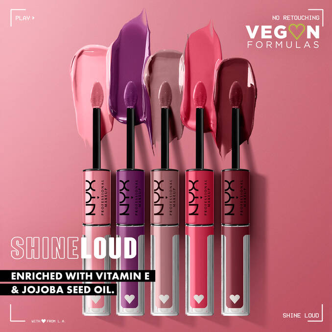 NYX Professional Shine Loud Long-Lasting Lip Gloss 3