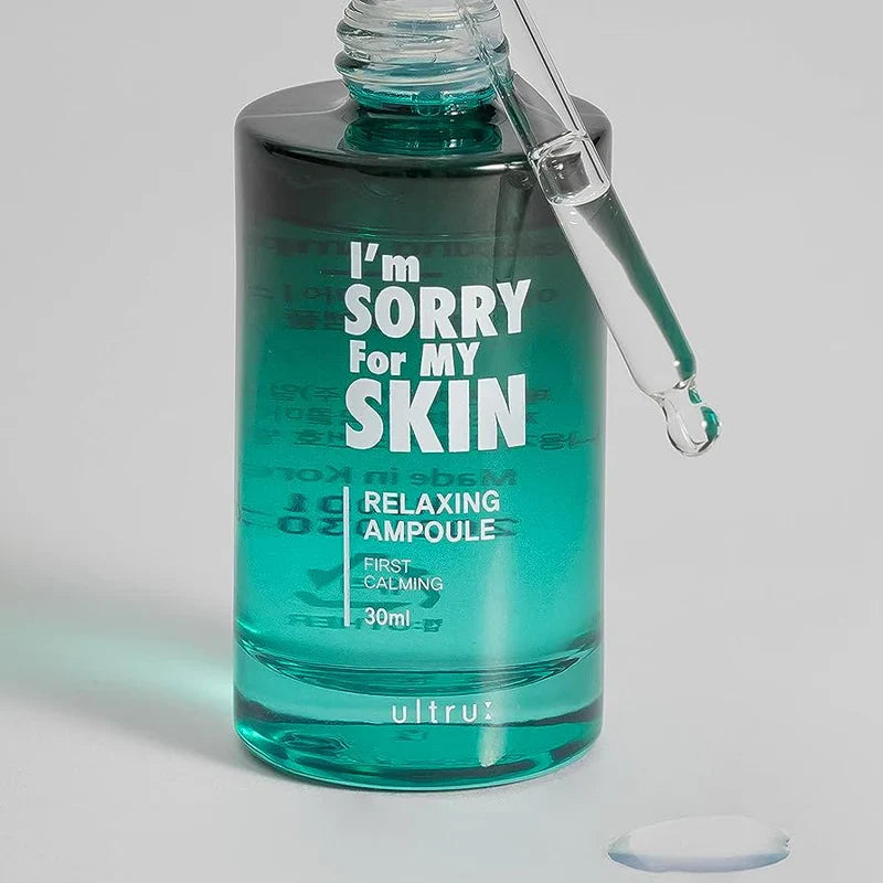 i'm sorry for my skin relaxing ampoule