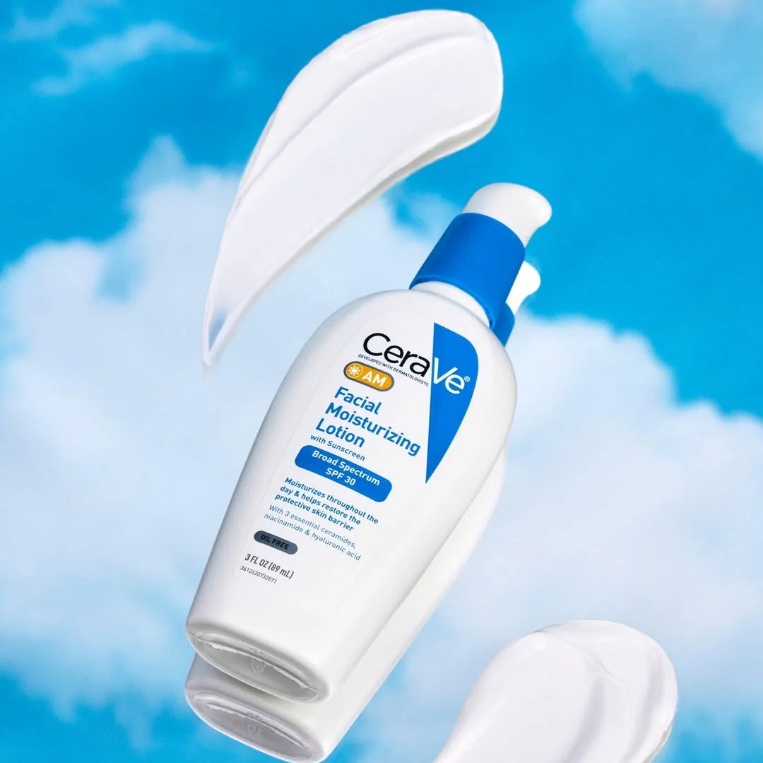Cerave AM Facial Moisturizing lotion with sunscreen broad spectrum SPF30