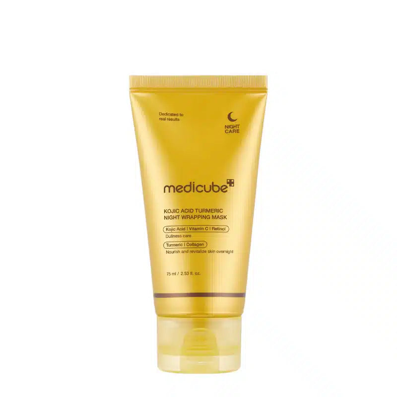 MEDICUBE KOJIC acid turmeric night wrapping mask