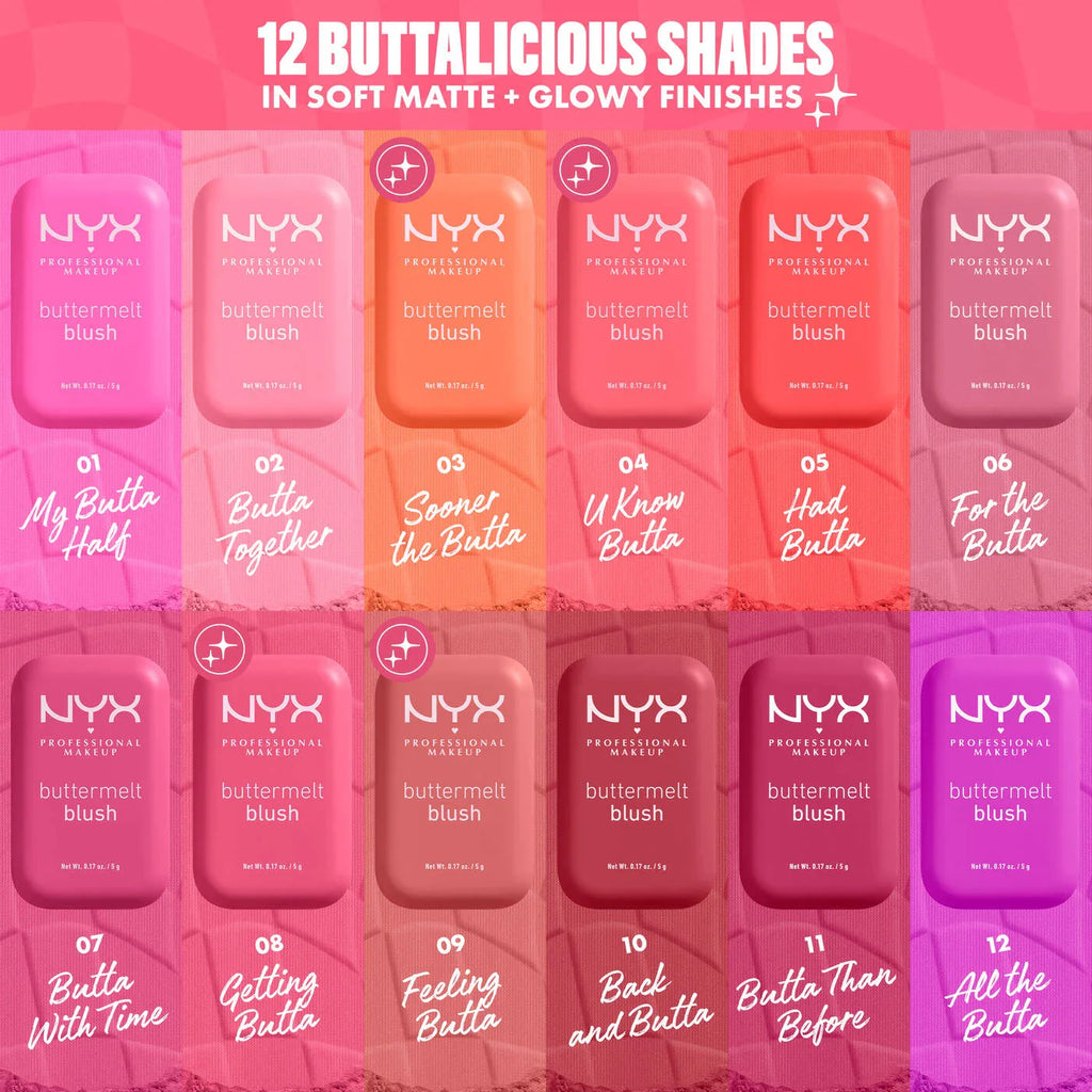 NYX Professional Makeup Buttermelt Blush 7