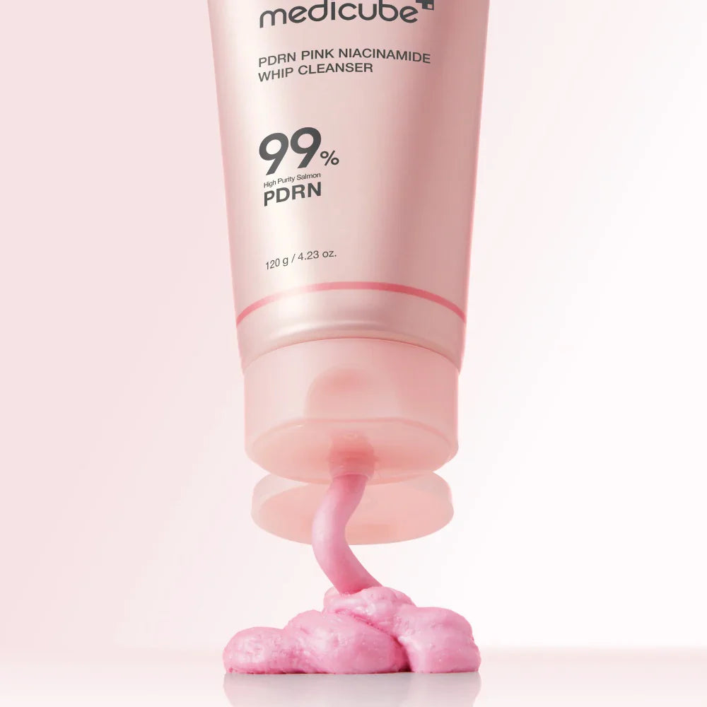 Medicube PDRN Pink Niacinamide Whip Cleanser