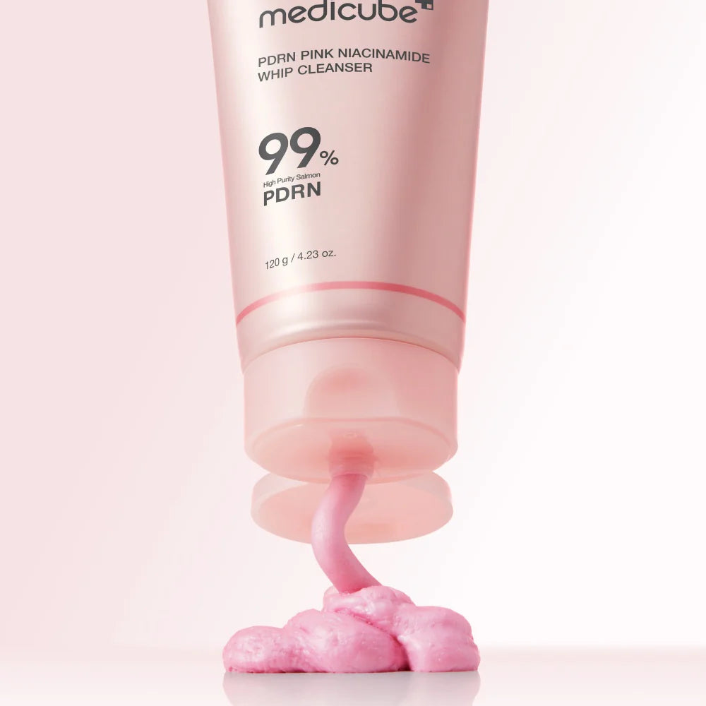 Medicube PDRN Pink Niacinamide Whip Cleanser