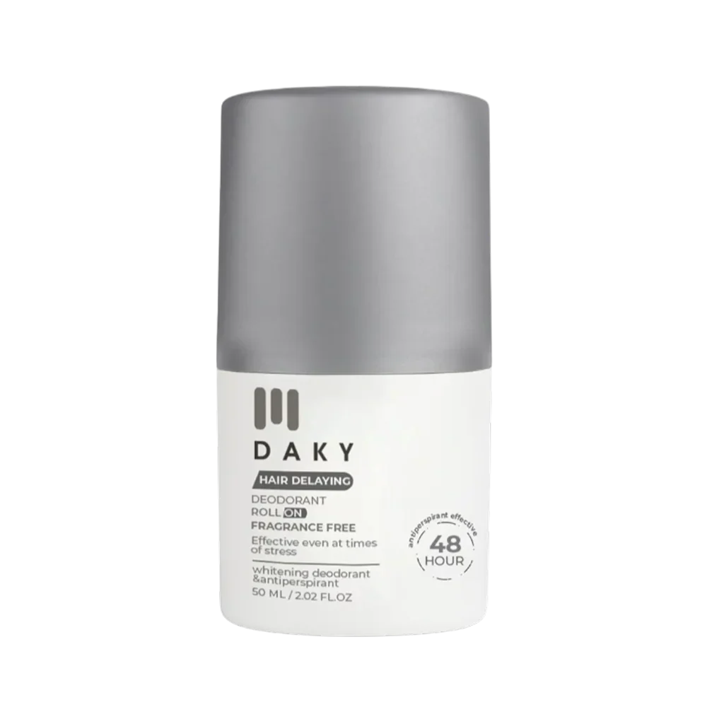 Daky Hair Delaying Rollon Fragrance Free 50 ML