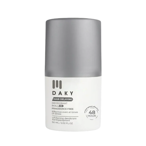 Daky Hair Delaying Rollon Fragrance Free 50 ML