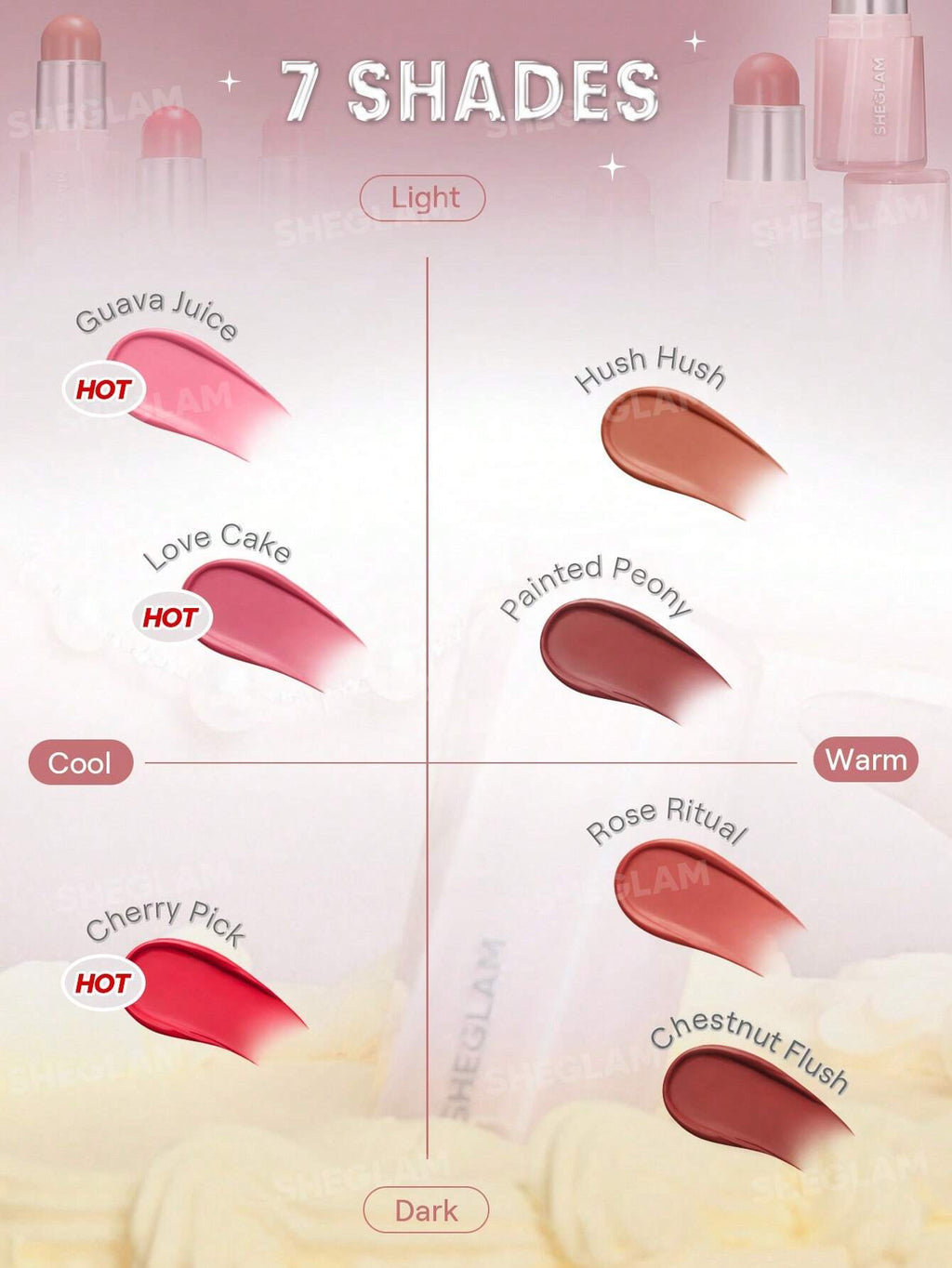 Sheglam Buttery Bliss Blush Stick 3