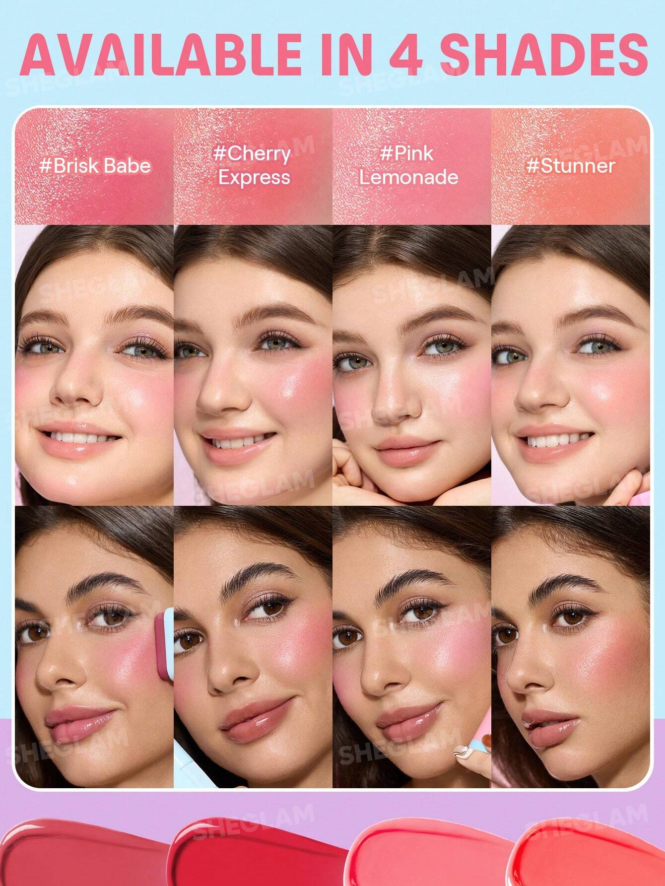Sheglam Glass Glow Blush Stick 5
