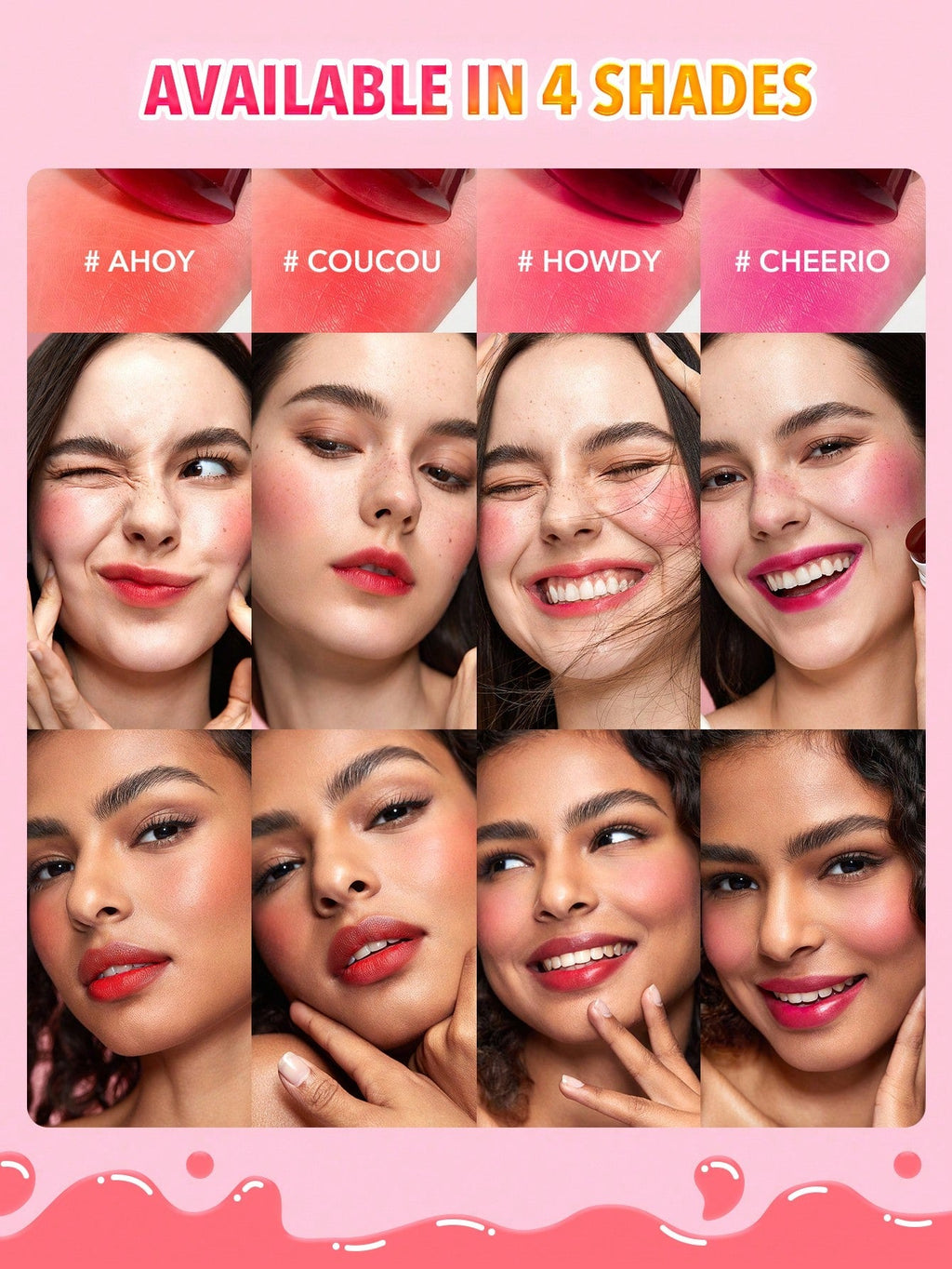 Sheglam Jelly Licious Hydrating Lip & Blush Tint 5