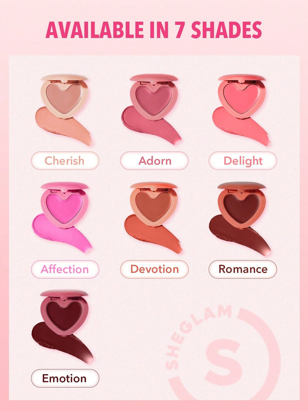Sheglam Playing Cupid Cream Blush 7