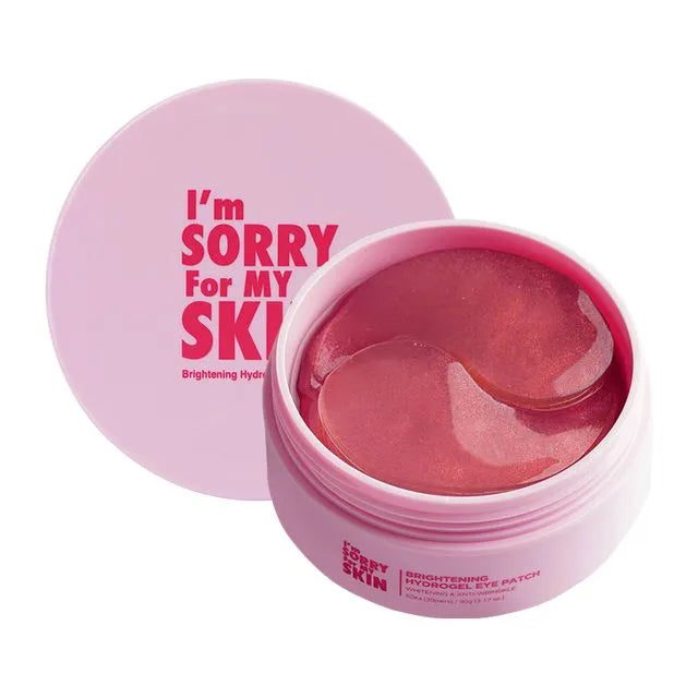 i'm sorry for my skin hydrogel eye patch brightening