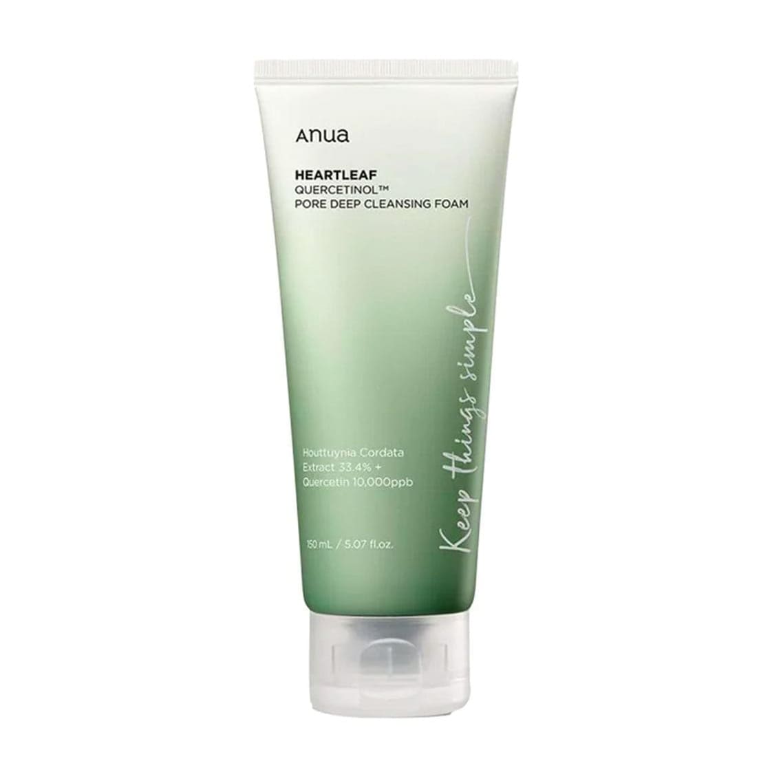 غسول | Anua Heartleaf Quercetinol Pore Deep Cleansing Foam - 150ml