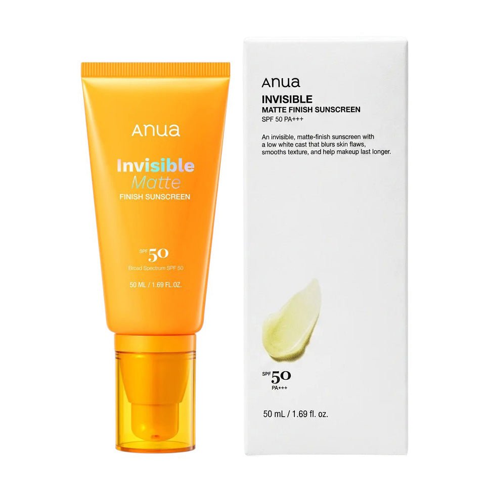 واقي شمس | Anua Invisible Matte Finish SPF 50 Sunscreen - 50ml