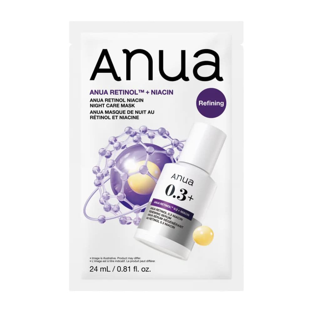 ماسك | Anua Retinol Niacin Night Care Mask - 1 Sheet