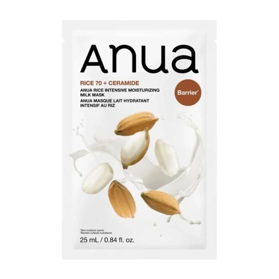 ماسك | Anua Rice 70+ Ceramide Moisturizing Milk Sheet Mask - 1 Sheet