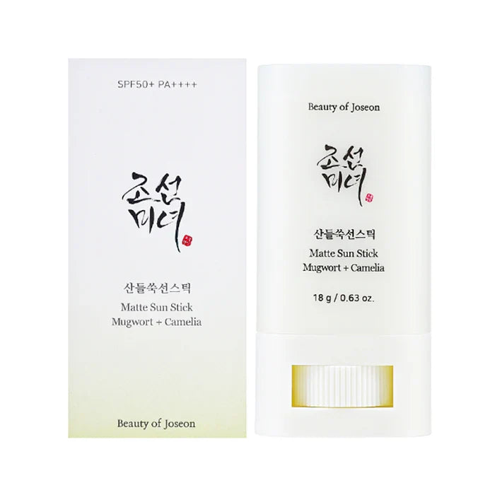 Beauty of Joseon Matte Sun Stick Mugwort + Camelia SPF 50+ PA++++
