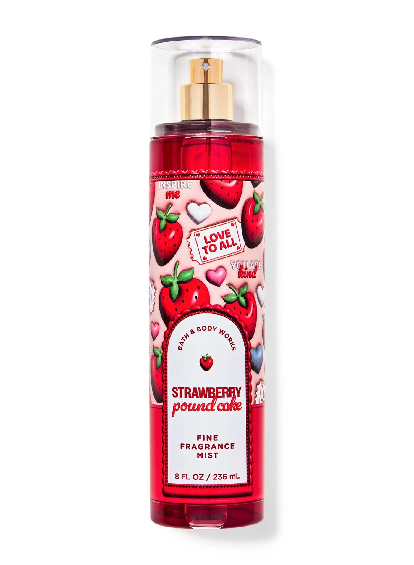 Bath & Body Works Strawberry Pound Cake Fine Fragrance Mist 236ml