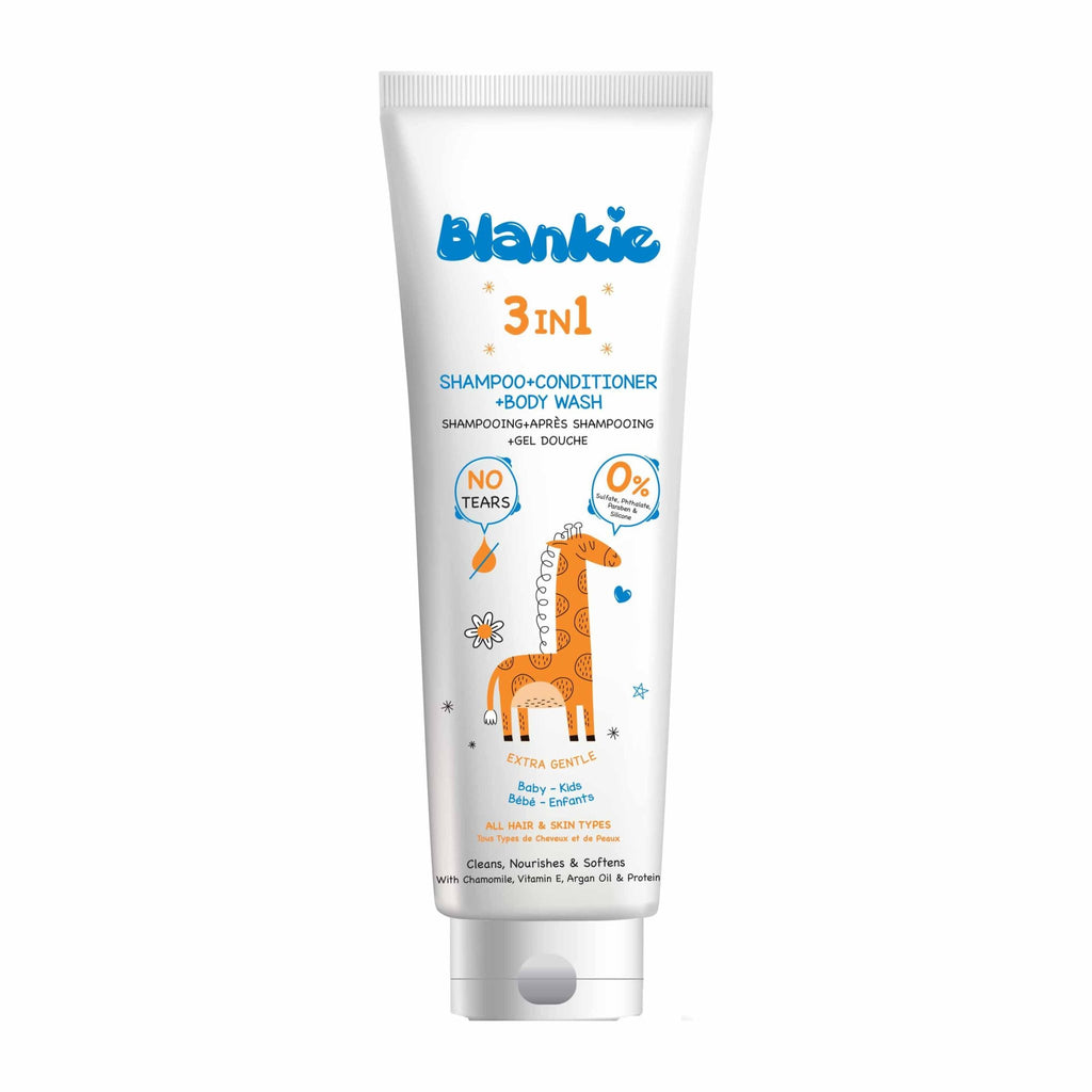 منتج Blankie للعناية بالأم والطفل | Blankie 3 In 1 Shampoo, Conditioner & Body Wash - 200ml