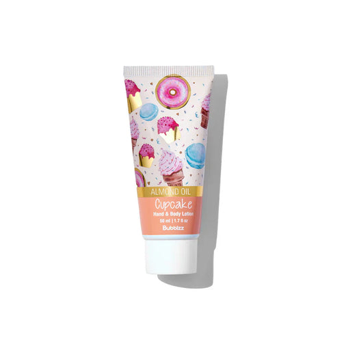 Bubblzz Cupcake Travel Size Hand & Body Lotion 50 ML