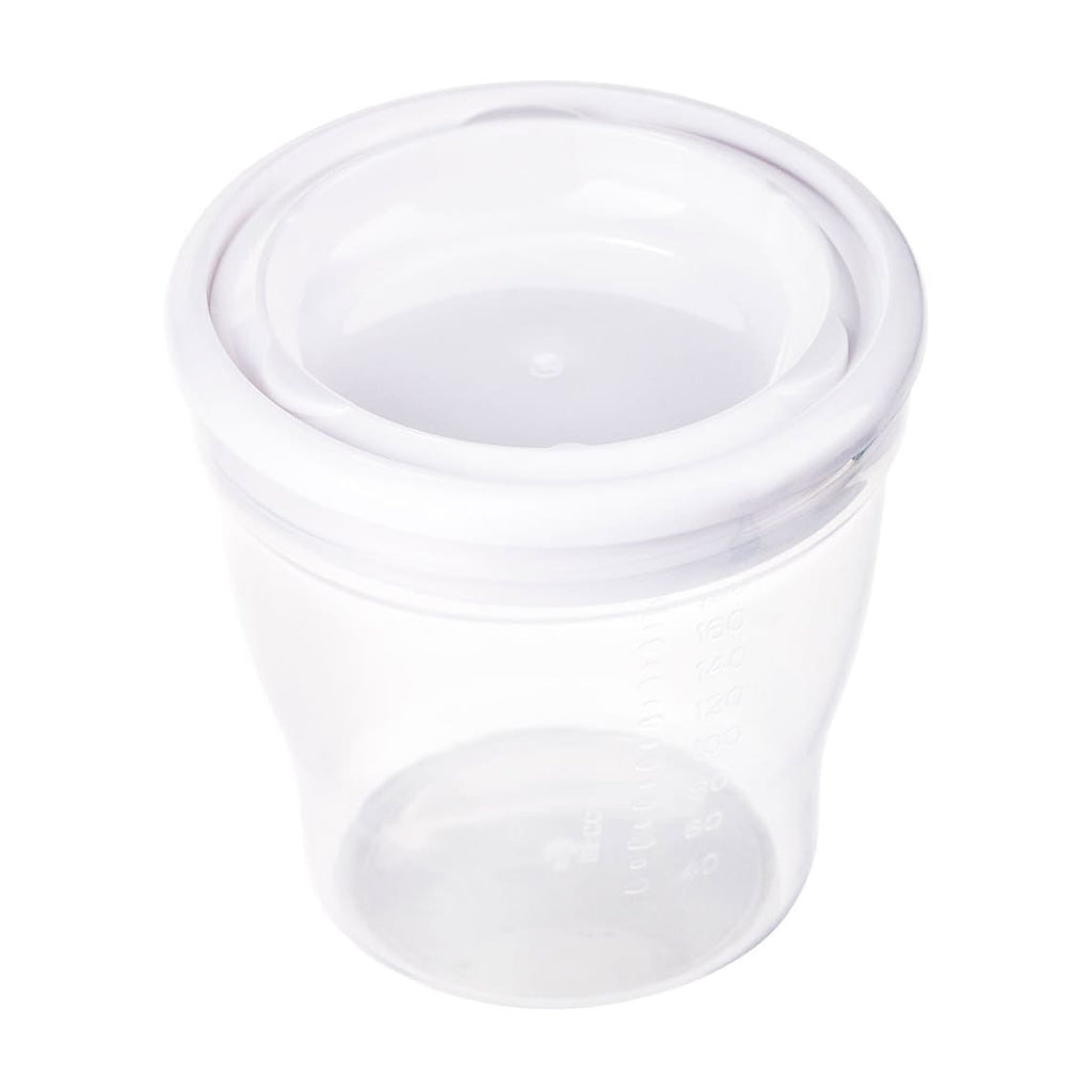 منتج Canpol Babies للعناية بالأم والطفل | Canpol Breast Milk Storage Containers 4Pcs 180ml