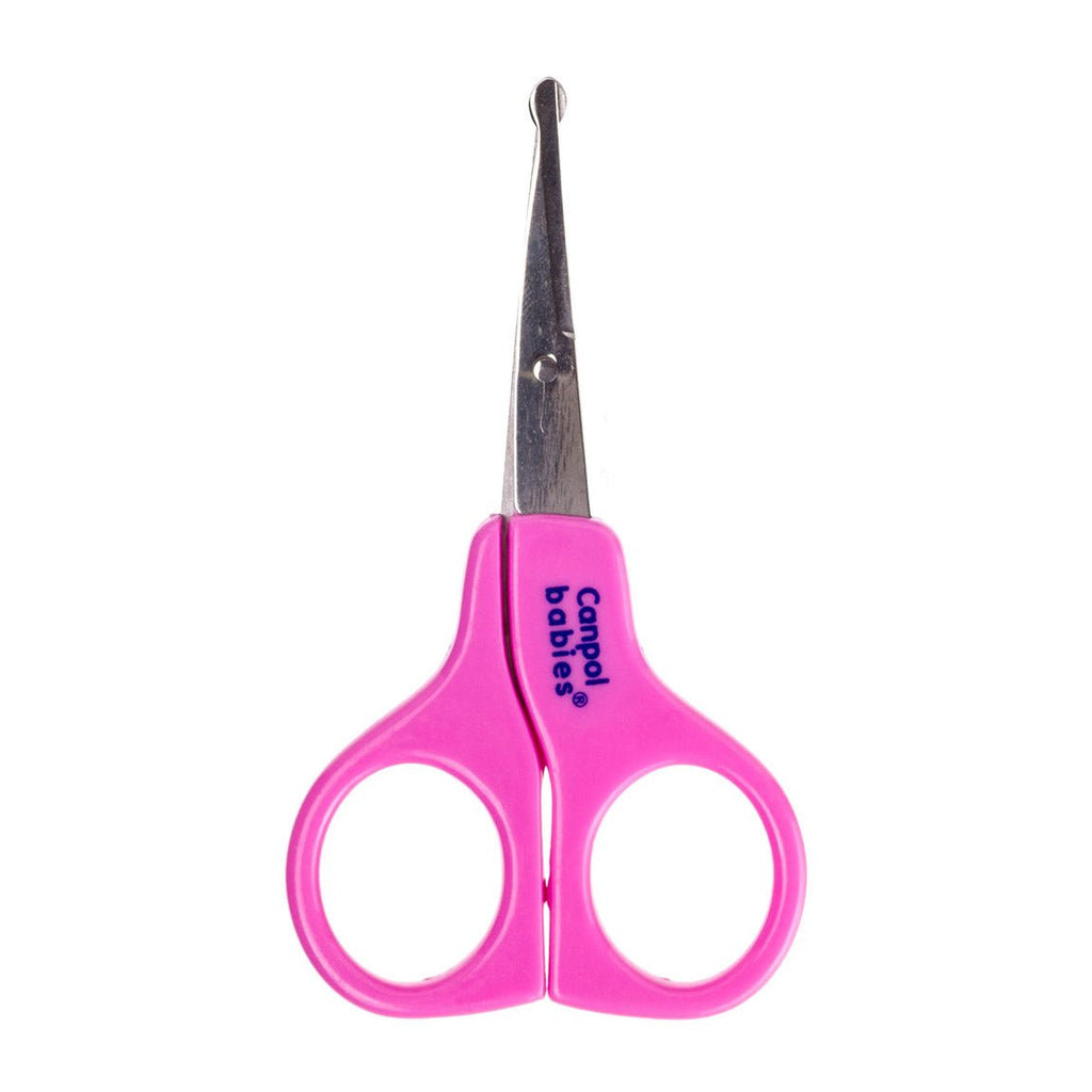 منتج Canpol Babies للعناية بالأم والطفل | Canpol Babies Round Tip Baby Nail Scissors without Cover