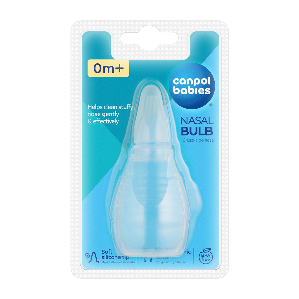 منتج Canpol Babies للعناية بالأم والطفل | Canpol Babies Silicon Nasal Bulb with Soft Tip (0m+)