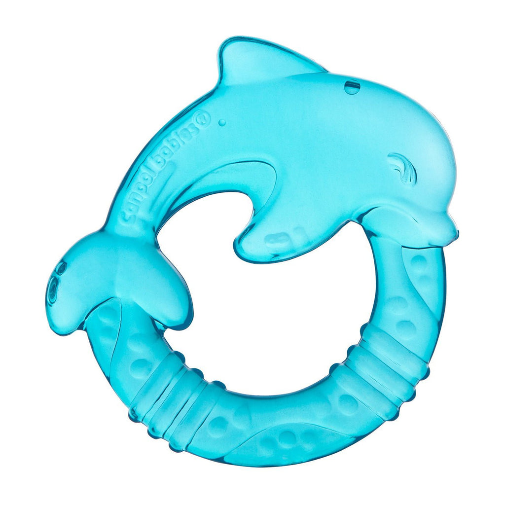 منتج Canpol Babies للعناية بالأم والطفل | Canpol Babies Water Teether (3m+) - Dolphin